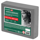 Пластилин скульптурный ЭКСТРА МЯГКИЙ СЕРЫЙ "Секреты художника", 0,5 кг, BRAUBERG ART, 107504 за 189 ₽. Пластилин скульптурный.  Доставка по РФ. Без переплат!