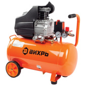 Компрессор ВИХРЬ КМП-300/50, 2000 Вт, рабочее давление 8 бар, объем 50 л, 300 л/мин, 2,7 л.с., 74/3/4 за 21&nbsp;126 ₽. Компрессоры.  Доставка по РФ. Без переплат!