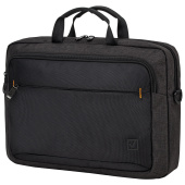 Сумка портфель BRAUBERG PRAGMATIC с отделением для ноутбука 15-16", "Vector", серо-черная, 30х42х8 см, 270827 за 2&nbsp;293 ₽. Сумки деловые с отделением для ноутбука и планшета.  Доставка по РФ. Без переплат!