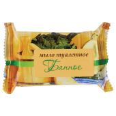 Мыло туалетное 100 г, КМЗ СТАНДАРТ "Банное" за 30 ₽. Мыло кусковое.  Доставка по РФ. Без переплат!
