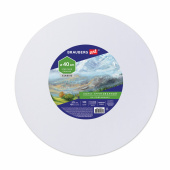 Холст на подрамнике BRAUBERG ART CLASSIC, 40см, грунт, круг, 45%хлоп., 55%лен, среднее зерно, 190648 за 465 ₽. Холсты на подрамнике.  Доставка по РФ. Без переплат!