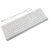 Клавиатура проводная A4TECH Fstyler FK10, USB, 104 кнопки, белая, 1147536 за 2 113 ₽. Клавиатуры проводные.  Доставка по РФ. Без переплат!