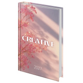Ежедневник датированный 2027 145х215 мм, А5, STAFF, ламинированная обложка, "Creative", 117802 за 222 ₽. Ежедневники с твердой обложкой.  Доставка по РФ. Без переплат!