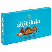 Конфеты шоколадные O'ZERA "Gianduia" с шоколадной пастой из фундука и миндаля, 220 г, РЕК764 за 627 ₽. Конфеты в коробках.  Доставка по РФ. Без переплат!