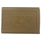Мыло хозяйственное 72% 300 г (Меридиан), без упаковки, МИНПРОМТОРГ за 61 ₽. Мыло хозяйственное.  Доставка по РФ. Без переплат!