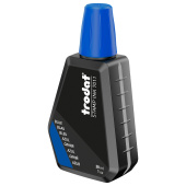 Краска штемпельная TRODAT 7011, синяя, 28 мл, на водной основе, 52973 за 301 ₽. Штемпельная краска.  Доставка по РФ. Без переплат!