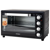 Мини-печь электрическая SONNEN EO-HL33, 1800 Вт, 33 л, 3 режима нагрева, таймер, механическое управление, черная, 458305 за 5&nbsp;787 ₽. Электропечи.  Доставка по РФ. Без переплат!
