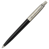Ручка шариковая PARKER "Jotter Plastic CT", корпус черный, ежедневник А5 черный, золотой срез, пакет, 880894 за 2 393 ₽. Ручки шариковые подарочные.  Доставка по РФ. Без переплат!