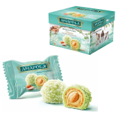Конфеты глазированные AMAPOLA "Миндаль и Кокос" вафельные 100 г за 373 ₽. Конфеты в коробках.  Доставка по РФ. Без переплат!