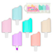 Набор текстовыделителей 6 ПАСТЕЛЬНЫХ ЦВЕТОВ, ЮНЛАНДИЯ "СЛАДКИЕ ИСТОРИИ", линия 1-5 мм, 152511 за 188 ₽. Текстовыделители.  Доставка по РФ. Без переплат!