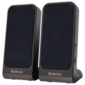 Колонки компьютерные DEFENDER SPK-225, 2.0, 4 Вт, пластик, черные, 65220 за 846 ₽. Колонки.  Доставка по РФ. Без переплат!