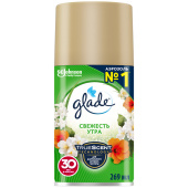 Сменный баллон 269 мл, GLADE "Свежесть утра", для автоматических освежителей, универсальный, 864979 за 594 ₽. Сменные баллоны аэрозольные.  Доставка по РФ. Без переплат!