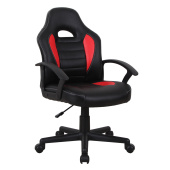 Кресло компьютерное BRABIX "Spark GM-201", экокожа, черное/красное, 532503 за 9 276 ₽. Кресла игровые. Доставка по РФ. Без переплат!