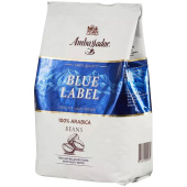 Кофе в зернах AMBASSADOR "Blue Label" 1 кг, арабика 100%, ШФ000025903 за 2 012 ₽. Кофе зерновой.  Доставка по РФ. Без переплат!