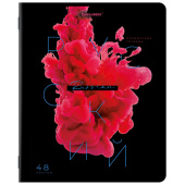 Тетрадь предметная PIGMENT 48 л., глянцевый УФ-лак, РУССКИЙ ЯЗЫК, линия, подсказ, BRAUBERG, 404767 за 30 ₽. Тетради предметные.  Доставка по РФ. Без переплат!