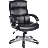 Кресло офисное BRABIX "Impulse EX-505", экокожа, черное, 530876 за 20 792 ₽. Кресла для руководителей.  Доставка по РФ. Без переплат!