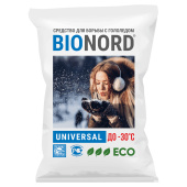 Реагент антигололедный 23 кг, BIONORD Universal, до -30 °С, хлорид кальция, мешок, МИНПРОМТОРГ за 3&nbsp;264 ₽. Антигололедные реагенты.  Доставка по РФ. Без переплат!