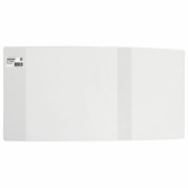 Обложка ПВХ со штрихкодом для рабочих тетрадей и прописей, ПЛОТНАЯ, 120 мкм, 220х460 мм, универсальная, прозрачная, ПИФАГОР, 229324 за 15 ₽. Обложки для книг, тетрадей и журналов.  Доставка по РФ. Без переплат!