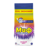 Стиральный порошок-автомат 15 кг, МИФ, 100 стирок, 80769432 за 3&nbsp;776 ₽. Стиральные порошки.  Доставка по РФ. Без переплат!