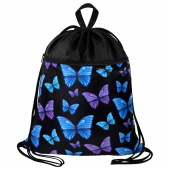 Мешок для обуви BRAUBERG БОЛЬШОЙ, с ручкой, карман на молнии, сетка, 49х41 см, "Fly aways", 272402 за 501 ₽. Мешки для обуви.  Доставка по РФ. Без переплат!