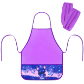 Фартук с нарукавниками для уроков труда BRAUBERG, 3 кармана, 46x54 см, "Night catcher", 273642 за 268 ₽. Фартуки для уроков труда.  Доставка по РФ. Без переплат!