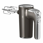 Миксер BQ (БИ-КЬЮ) MX420, 500 Вт, 5 скоростей, 2 венчика, 2 крюка для теста, серый, 86193215 за 2 883 ₽. Миксеры.  Доставка по РФ. Без переплат!