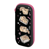 Пенал ЮНЛАНДИЯ, 1 отделение, 1 откидная планка, карман, EVA-покрытие soft-touch, 22х10х5 см, "Box cats", 274569 за 367 ₽. Пеналы каркасные.  Доставка по РФ. Без переплат!