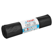 Мешки для мусора 120 л, черные, 20 шт., ПВД, 40 мкм, 70х110 см, PACLAN Professional "Особо прочные", 402002 за 442 ₽. Мешки для мусора универсальные.  Доставка по РФ. Без переплат!