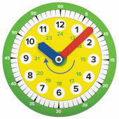 Деревянная игрушка "Умные часы", BRAUBERG KIDS, 665263 за 165 ₽. Игрушки развивающие.  Доставка по РФ. Без переплат!
