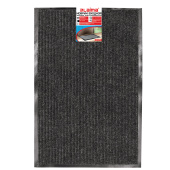 Коврик входной ворсовый влаго-грязезащитный 40х60 см, толщина 7 мм, ребристый, черный, LAIMA, 602863 за 284 ₽. Коврики входные грязезащитные.  Доставка по РФ. Без переплат!