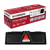 Тонер-картридж лазерный SONNEN (SK-TK1140) для KYOCERA FS-1035MFP/1135MFP/M2035dn/M2535dn, ресурс 7200 стр., 364084 за 680 ₽. Картриджи и тонеры для черно-белых лазерных принтеров, копиров, факсов и МФУ.  Доставка по РФ. Без переплат!