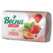 Мыло туалетное 90 г ВЕСНА "Земляника со сливками", ГОСТ, 6090 за 48 ₽. Мыло кусковое.  Доставка по РФ. Без переплат!