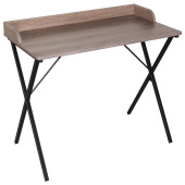 Стол на металлокаркасе BRABIX "LOFT CD-008", 900х500х780 мм, цвет морёный дуб, 641863 за 5&nbsp;462 ₽. Столы компьютерные на металлокаркасе "Loft".  Доставка по РФ. Без переплат!
