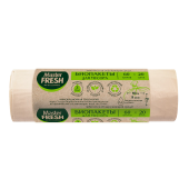 Мешки для мусора 60 л, биоразлагаемые, бежевые, 9 мкм, 20 шт., Master FRESH за 92 ₽. Мешки для мусора универсальные.  Доставка по РФ. Без переплат!