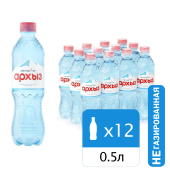 Вода негазированная минеральная АРХЫЗ "Легенда Гор", 0,5 л, 1701 за 48 ₽. Минеральная и питьевая вода.  Доставка по РФ. Без переплат!