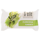 Мыло туалетное 100 г S'EIFE "Flowers & Garden" (Цветы и Сад), КМЗ, штампованное за 34 ₽. Мыло кусковое.  Доставка по РФ. Без переплат!