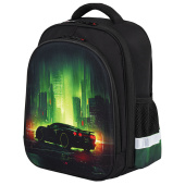 Ранец BRAUBERG KIDS STANDARD, 2 отделения, "Зеленый город", 36х28х14 см, 274428 за 2&nbsp;638 ₽. Ранцы для начальной школы.  Доставка по РФ. Без переплат!