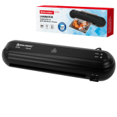 Ламинатор BRAUBERG ULTRA PM235B, ЧЕРНЫЙ, формат A4, толщина пленки 60-150 мкм, скорость 30 см/мин, 532183 за 1 817 ₽. Ламинаторы.  Доставка по РФ. Без переплат!