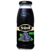 Нектар черничный SWELL прямого отжима в стеклянной бутылке 0,25 л, 4040221170 за 155 ₽. Соки и нектары.  Доставка по РФ. Без переплат!