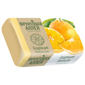 Мыло туалетное 90 г, ФРУКТОВАЯ АЛЛЕЯ "Апельсин", 521-2 за 49 ₽. Мыло кусковое.  Доставка по РФ. Без переплат!