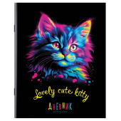 Дневник 1-11 класс 40 л., на скобе, ПИФАГОР, обложка картон, "Котик", 107131 за 24 ₽. Дневники универсальные.  Доставка по РФ. Без переплат!