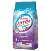 Стиральный порошок автомат 15 кг, LAIMA ULTRA Color, УЛУЧШЕННАЯ ФОРМУЛА,150 стирок, универсальный, 608539 за 2 342 ₽. Стиральные порошки.  Доставка по РФ. Без переплат!