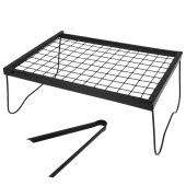 Решетка-гриль с ножками складная со щипцами, размер 350х250 мм, высота 150 мм, в коробке, 101409, 701747 за 367 ₽. Решетки-гриль.  Доставка по РФ. Без переплат!
