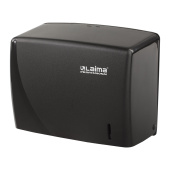 Диспенсер для полотенец LAIMA PROFESSIONAL ORIGINAL (Система H3), V-сложения, черный, ABS, 605762 за 1 605 ₽. Диспенсеры для полотенец.  Доставка по РФ. Без переплат!