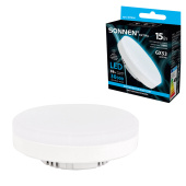 Лампа светодиодная SONNEN EXTRA, 15 (130) Вт, GX53, таблетка, холодный белый, 30000 ч, LED 15W-6500-GX53, 457936 за 86 ₽. Лампы светодиодные.  Доставка по РФ. Без переплат!