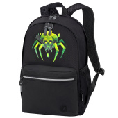 Рюкзак BRAUBERG FASHION CITY универсальный, 2 отделения, Green Spider, черный, 46х31х15 см, 273839 за 2 063 ₽. Рюкзаки городские для старшеклассников и студентов.  Доставка по РФ. Без переплат!