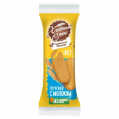 Печенье сдобное ХЛЕБНЫЙ СПАС "Полезный завтрак" с молоком, 32 г, в шоу-боксе, 00-2228783 за 22 ₽. Печенье, крекеры, сухари и сушки.  Доставка по РФ. Без переплат!