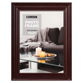 Рамка 15х21 см небьющаяся, багет 30 мм, МДФ, BRAUBERG "Herzog", цвет вишня, 391254 за 395 ₽. Рамки для дипломов, сертификатов, грамот, фотографий.  Доставка по РФ. Без переплат!