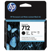 Картридж струйный для плоттера HP (3ED71A) DesignJet T230/T250/T630/T650, №712, черный, увеличенный ресурс, оригинальный за 13&nbsp;076 ₽. Картриджи для плоттеров.  Доставка по РФ. Без переплат!