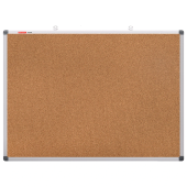 Доска пробковая для объявлений 90х120 см, алюминиевая рамка, BRAUBERG Extra, 238309 за 4&nbsp;318 ₽. Доски для информации, витрины.  Доставка по РФ. Без переплат!